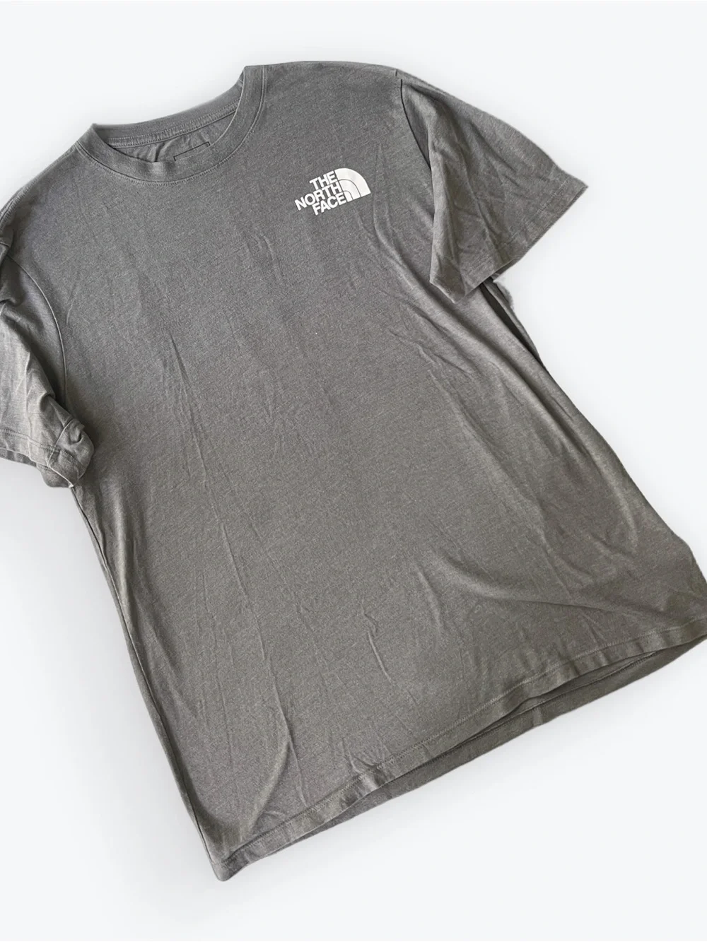 The North Face Charcoal Tee with Purple Lightning Graphic Mens Sz Large